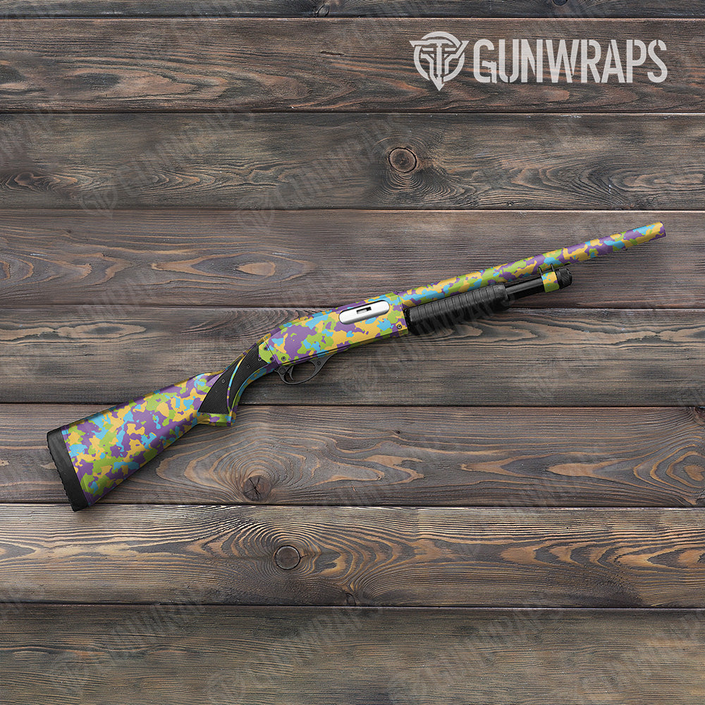 Shotgun Cumulus Carnival Camo Gun Skin Vinyl Wrap