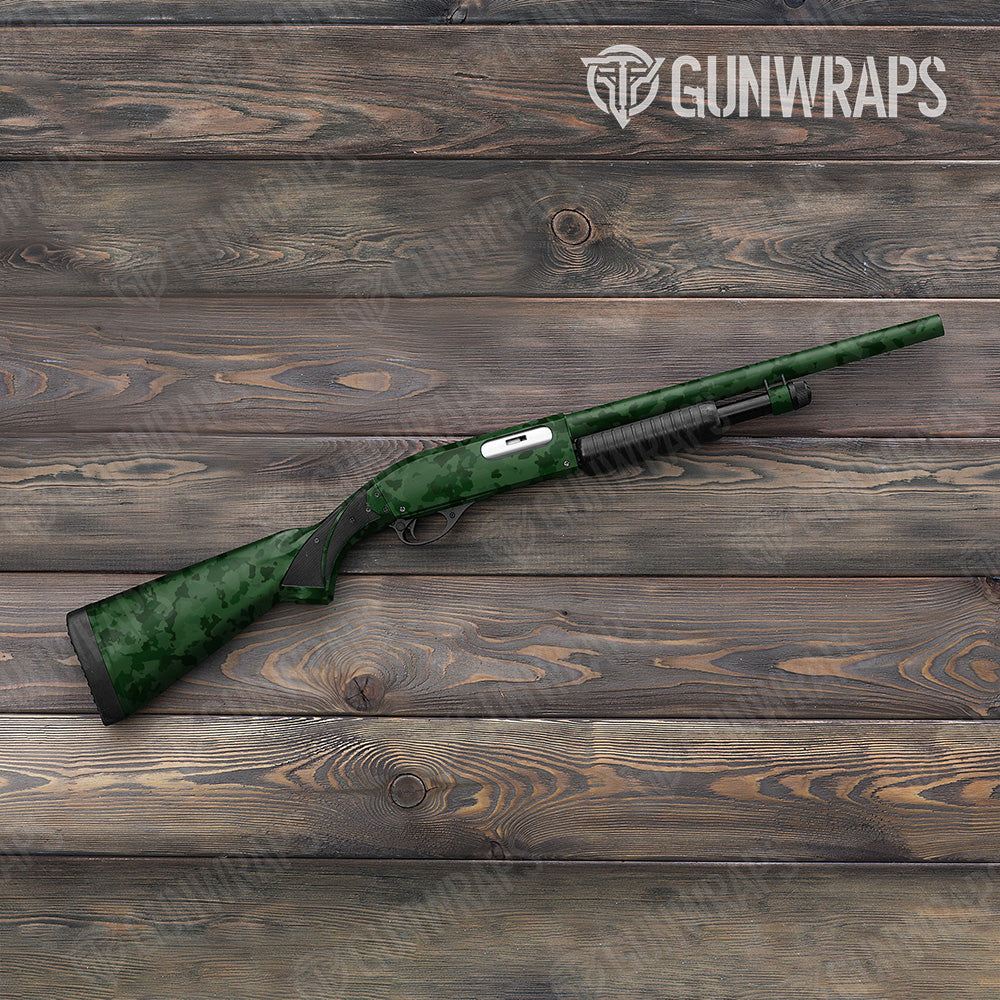 Shotgun Cumulus Elite Green Camo Gun Skin Vinyl Wrap