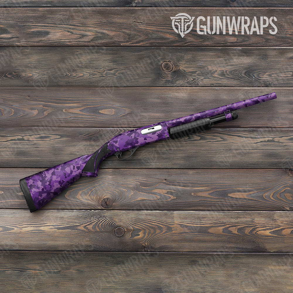 Shotgun Cumulus Elite Purple Camo Gun Skin Vinyl Wrap