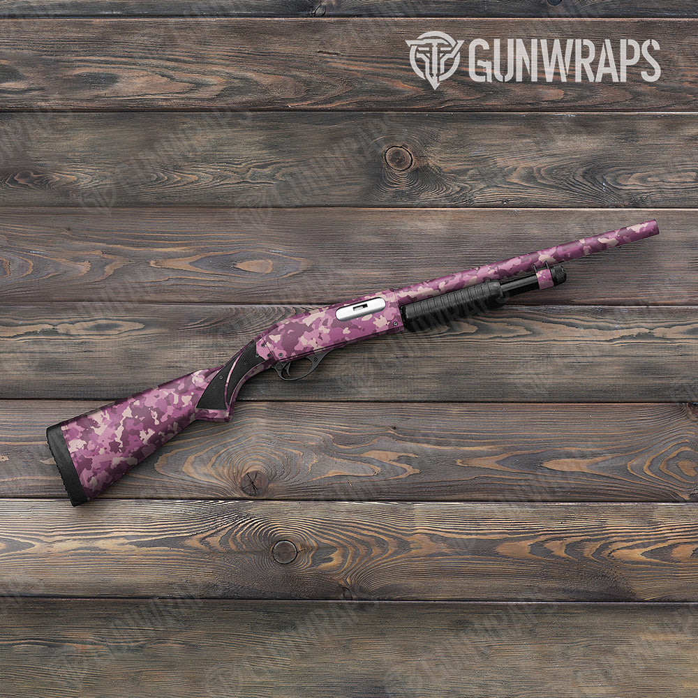 Shotgun Cumulus Floral Camo Gun Skin Vinyl Wrap