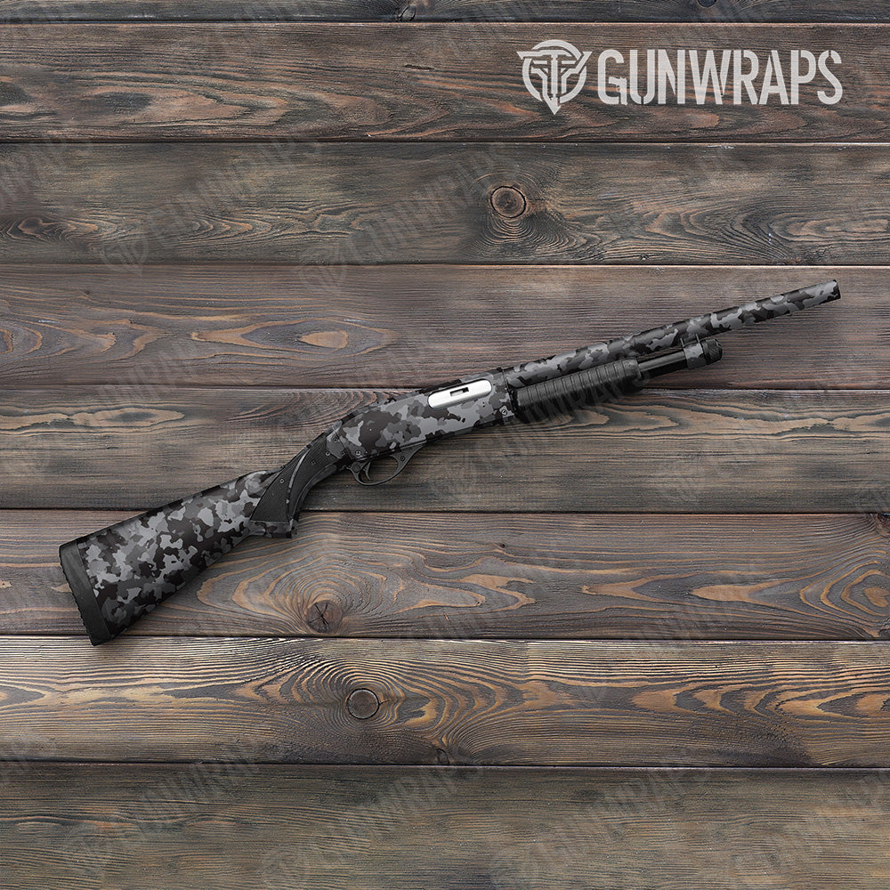 Shotgun Cumulus Midnight Camo Gun Skin Vinyl Wrap