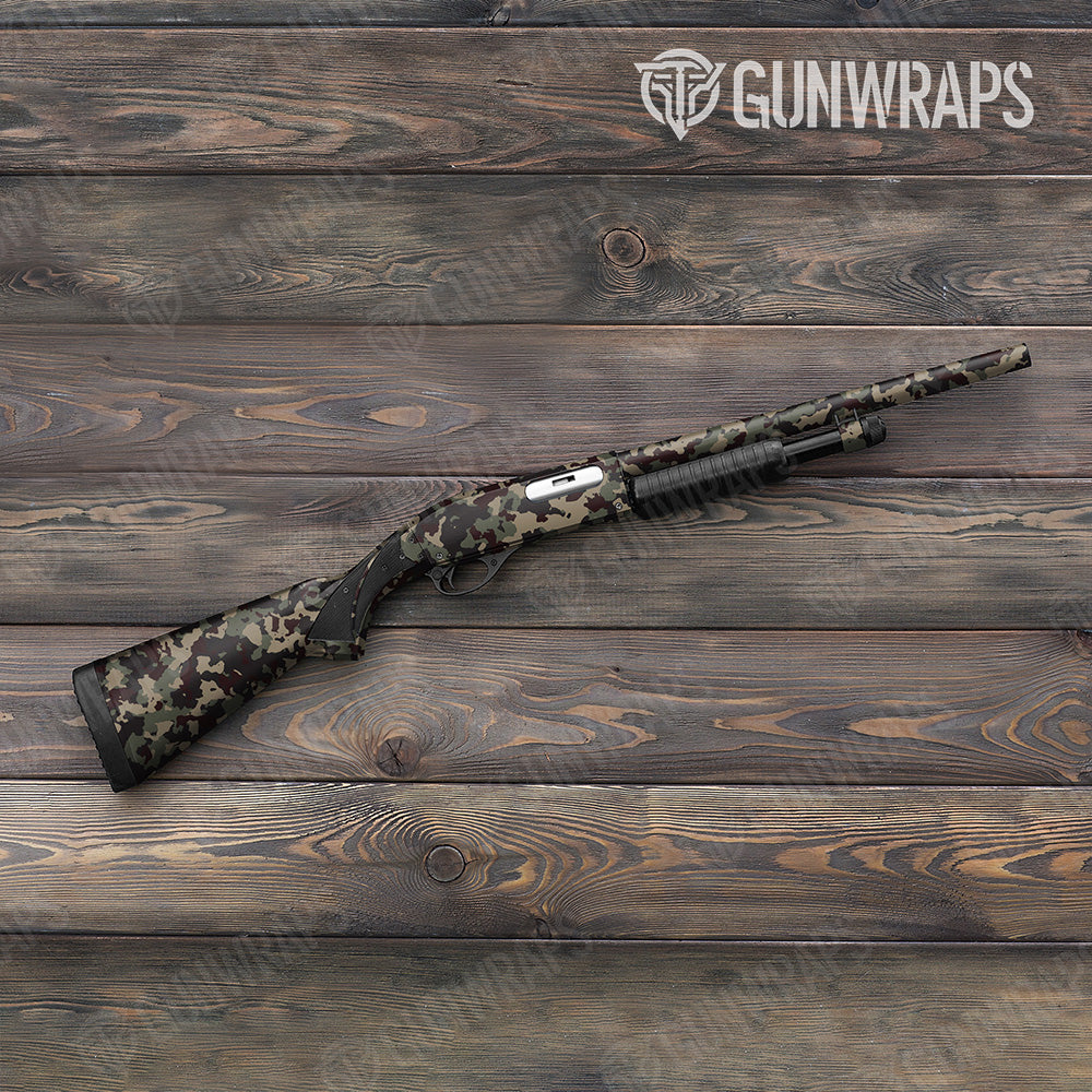 Shotgun Cumulus Militant Blood Camo Gun Skin Vinyl Wrap