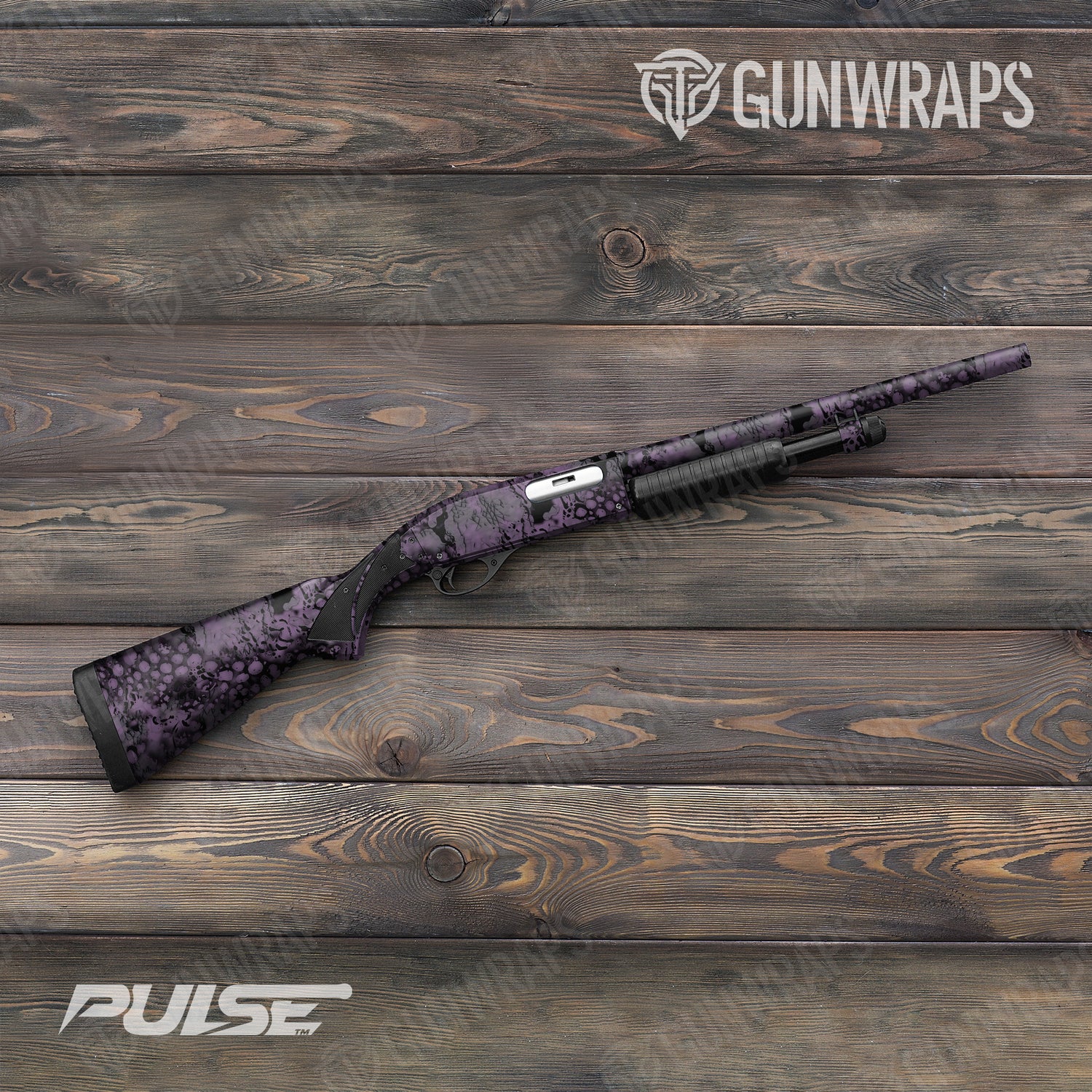 Shotgun Pulse Galaxy Camo Gun Skin Vinyl Wrap