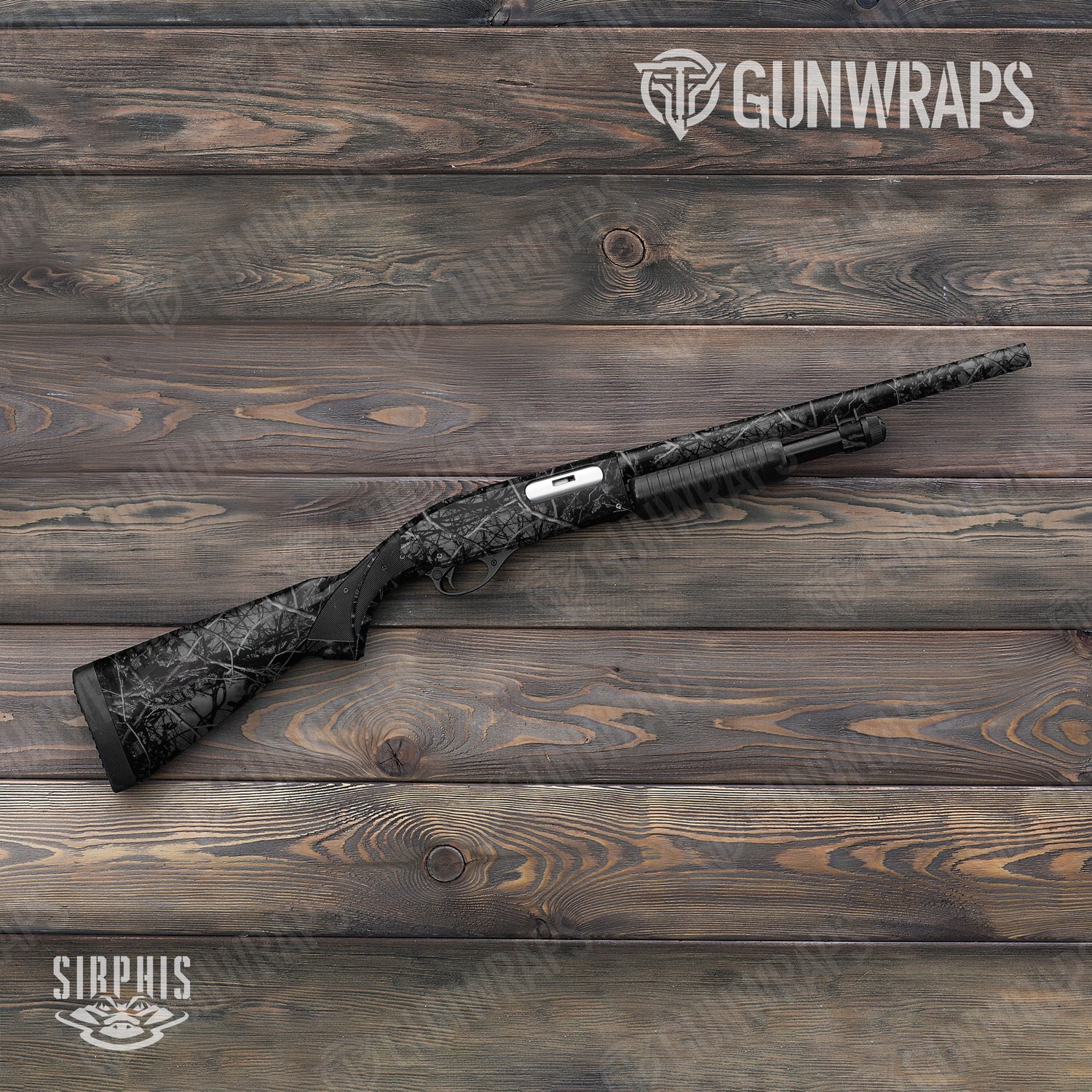 Shotgun Sirphis Harvest Moon Camo Gun Skin Vinyl Wrap