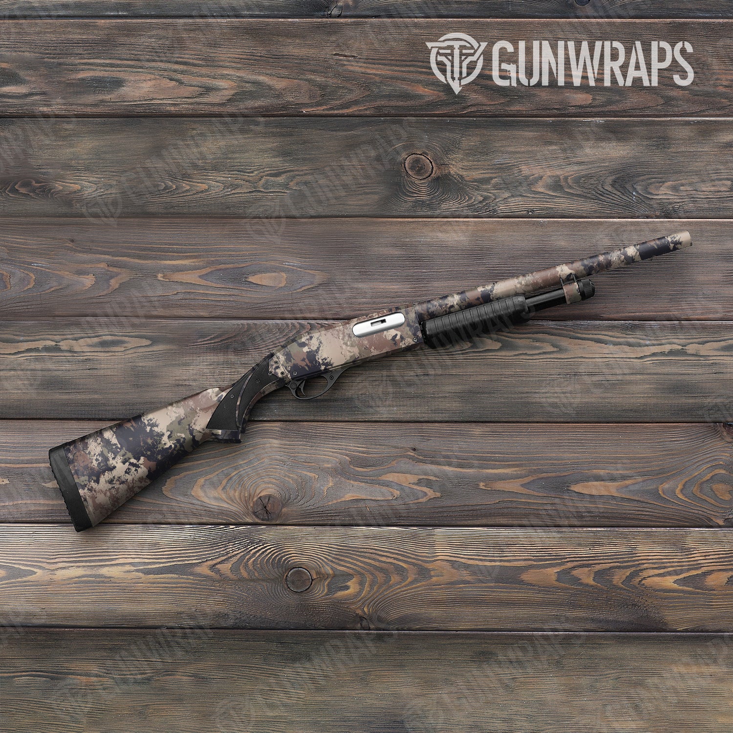 Shotgun Substrate Saigon Camo Gun Skin Vinyl Wrap