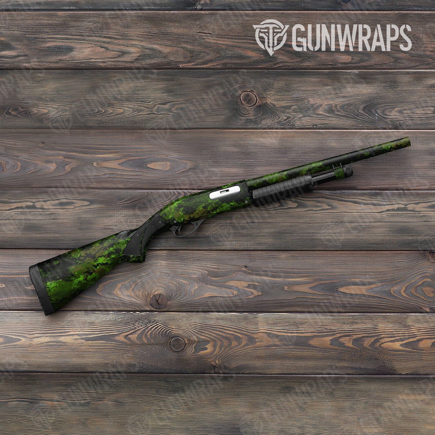 Shotgun Substrate Saskatoon Camo Gun Skin Vinyl Wrap