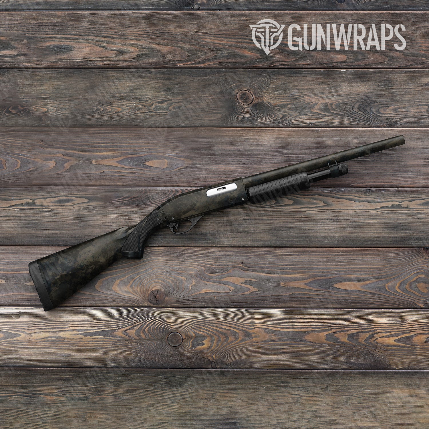 Shotgun Substrate Shadow Camo Gun Skin Vinyl Wrap