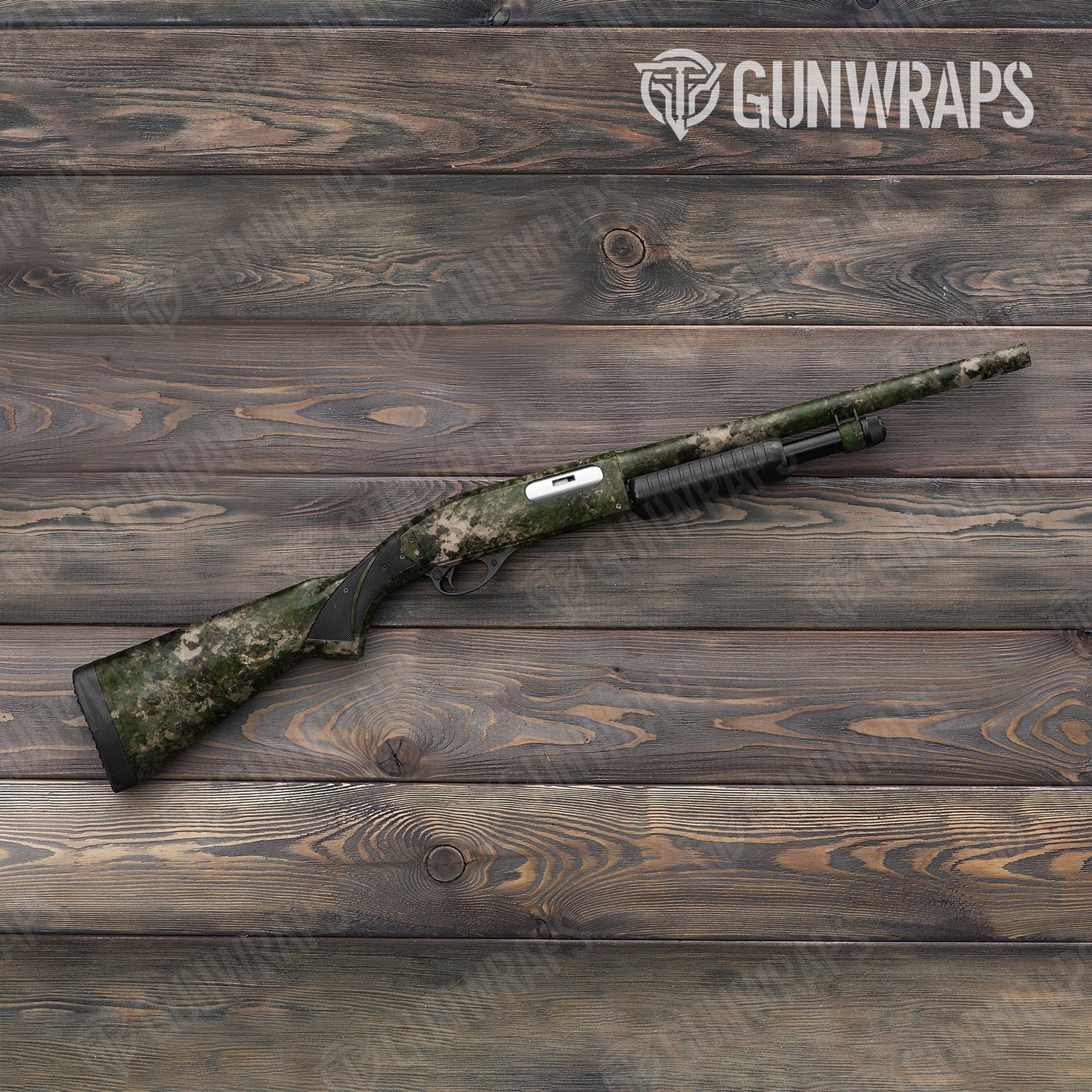 Shotgun Substrate Shift Camo Gun Skin Vinyl Wrap