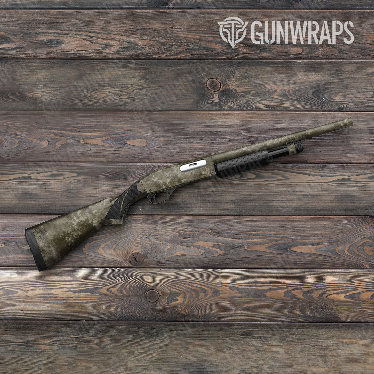 Shotgun Substrate Sierra Camo Gun Skin Vinyl Wrap