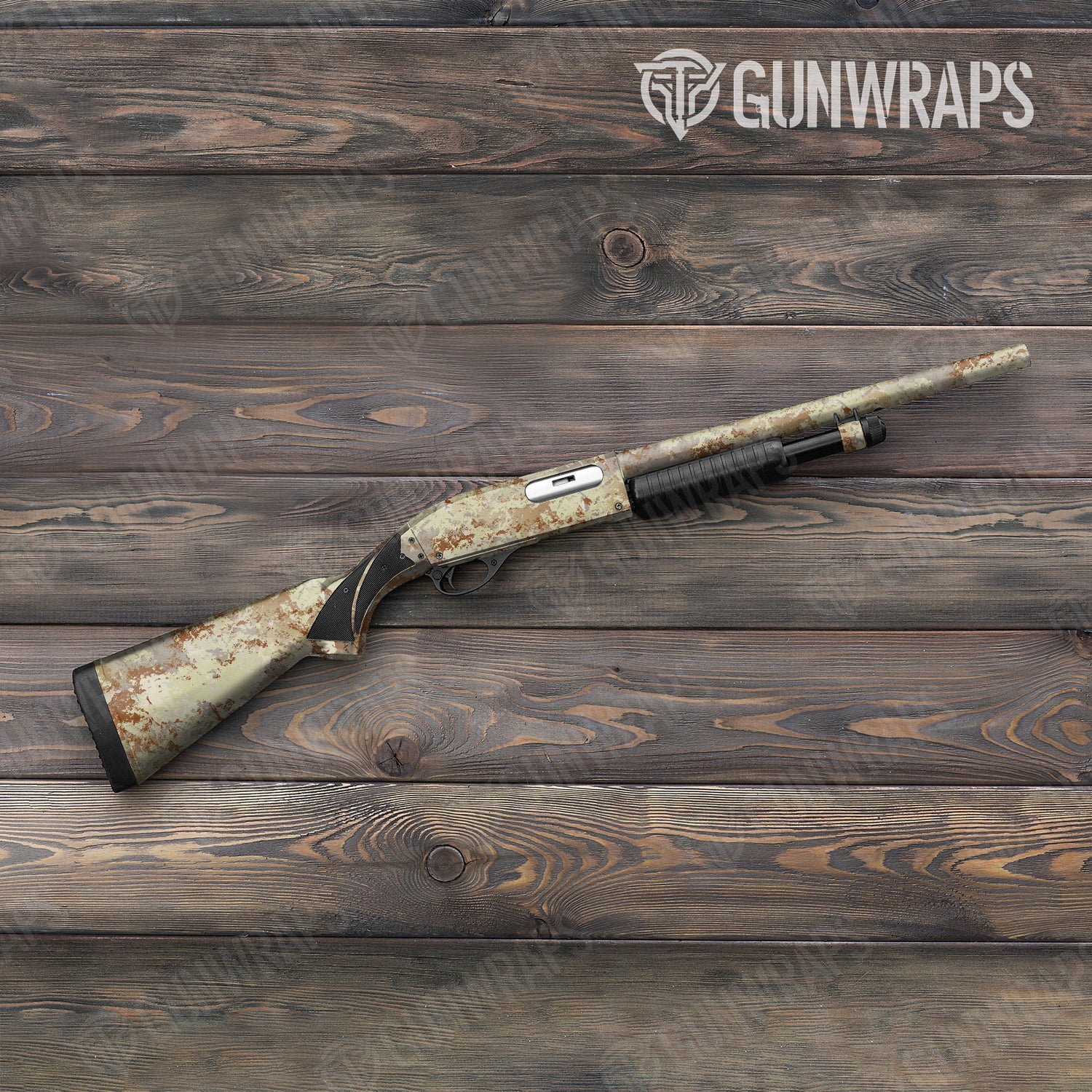 Shotgun Substrate Simpson Desert Camo Gun Skin Vinyl Wrap