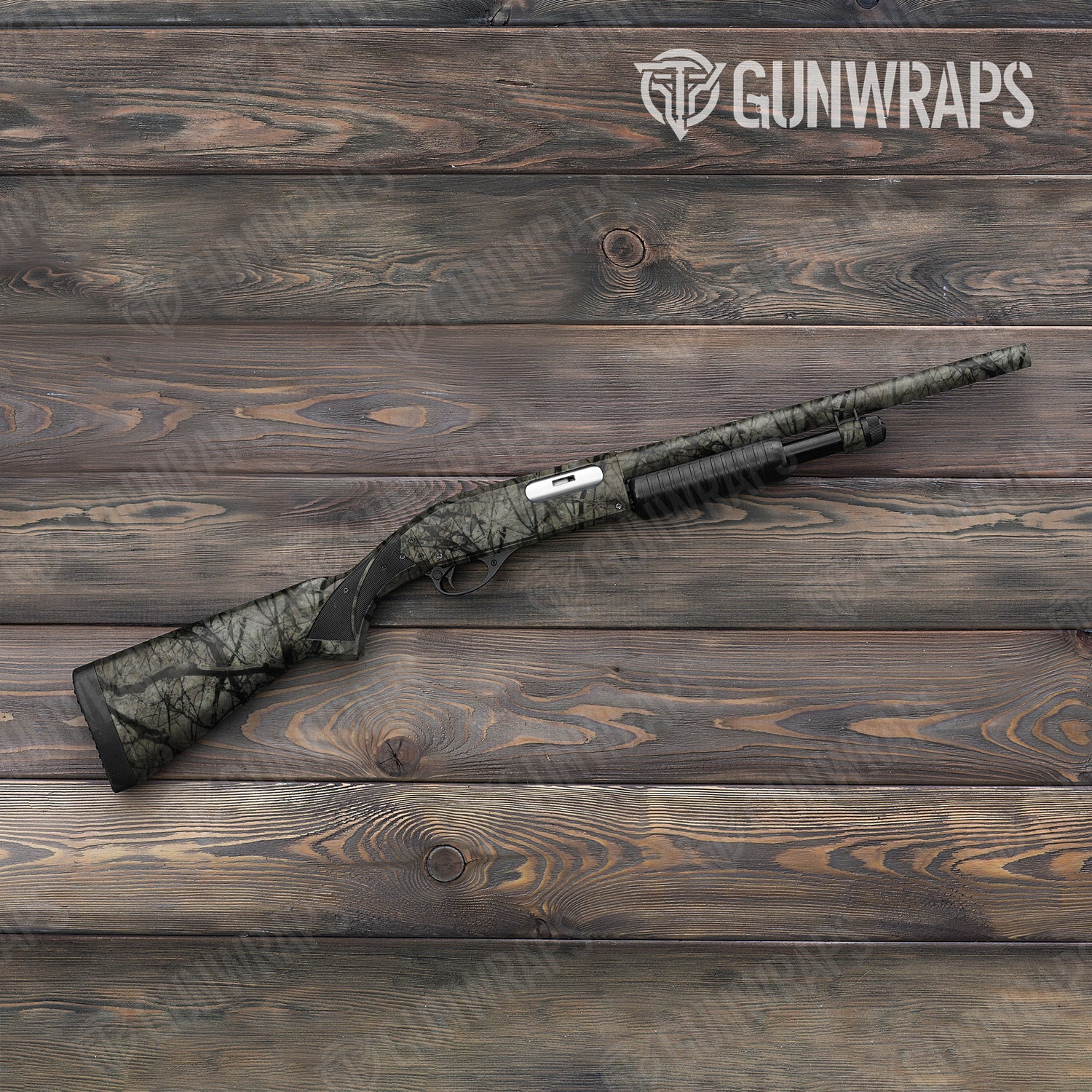 Shotgun Substrate Skyline Stalker Camo Gun Skin Vinyl Wrap