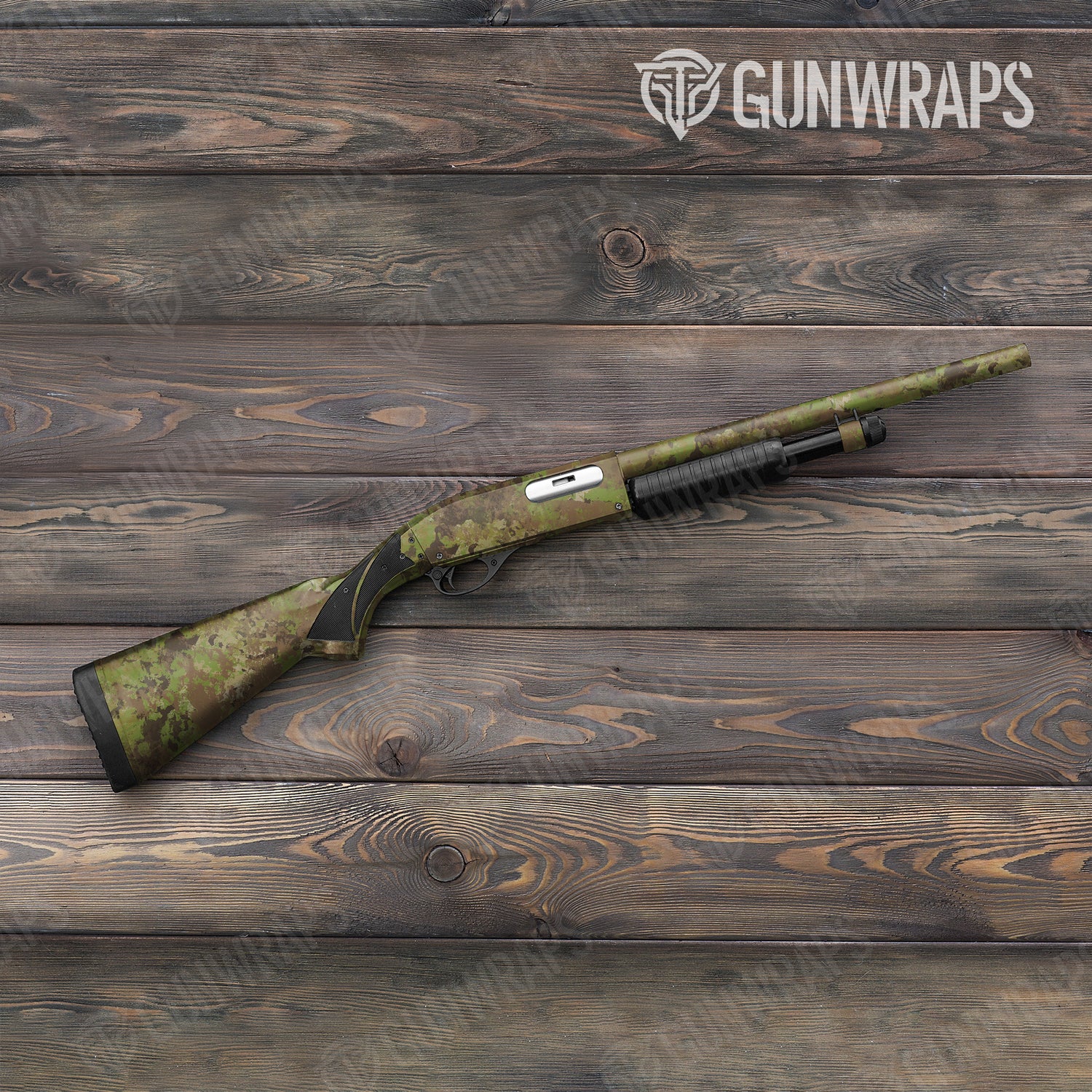 Shotgun Substrate Springfield Camo Gun Skin Vinyl Wrap