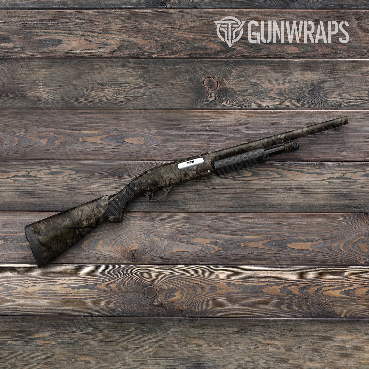 Shotgun Substrate Stalker Camo Gun Skin Vinyl Wrap