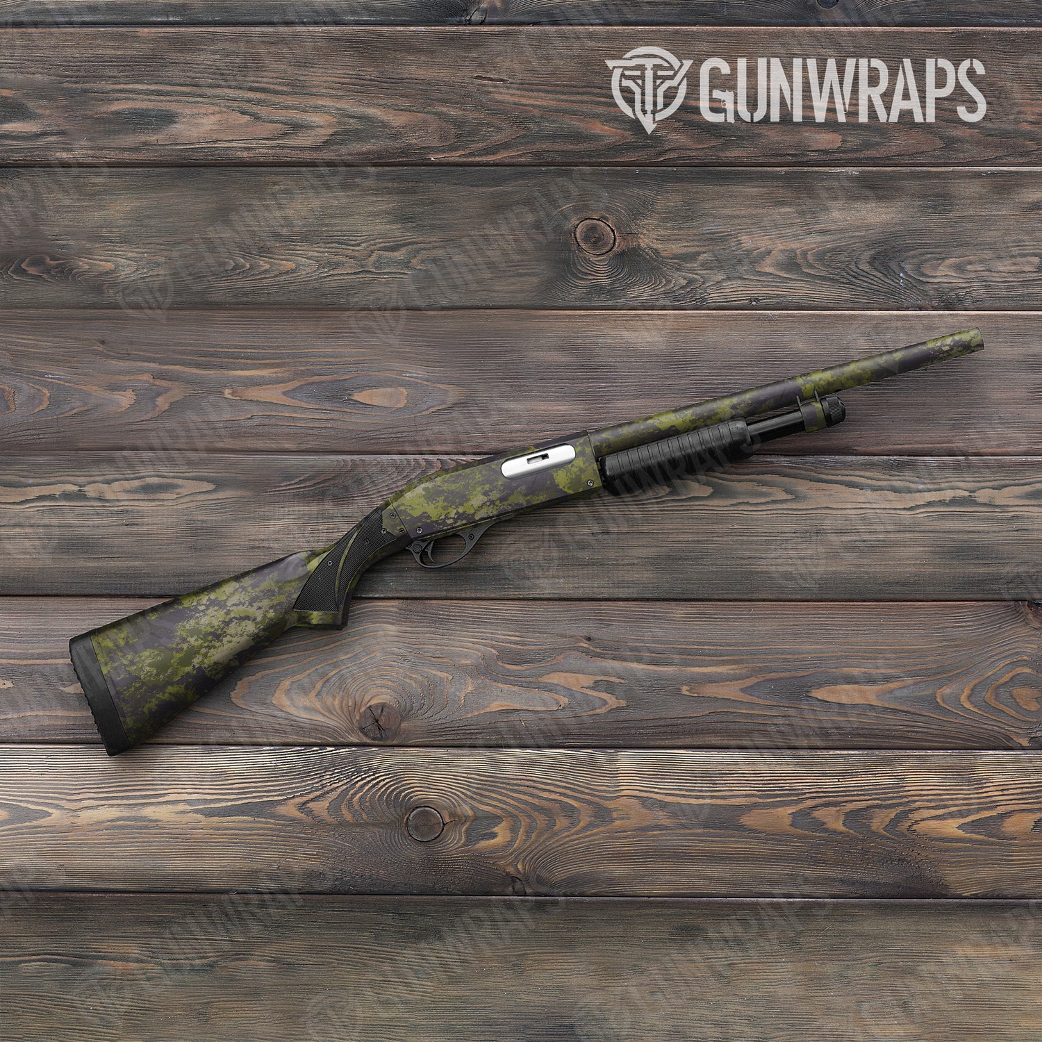 Shotgun Substrate Stockholm Camo Gun Skin Vinyl Wrap