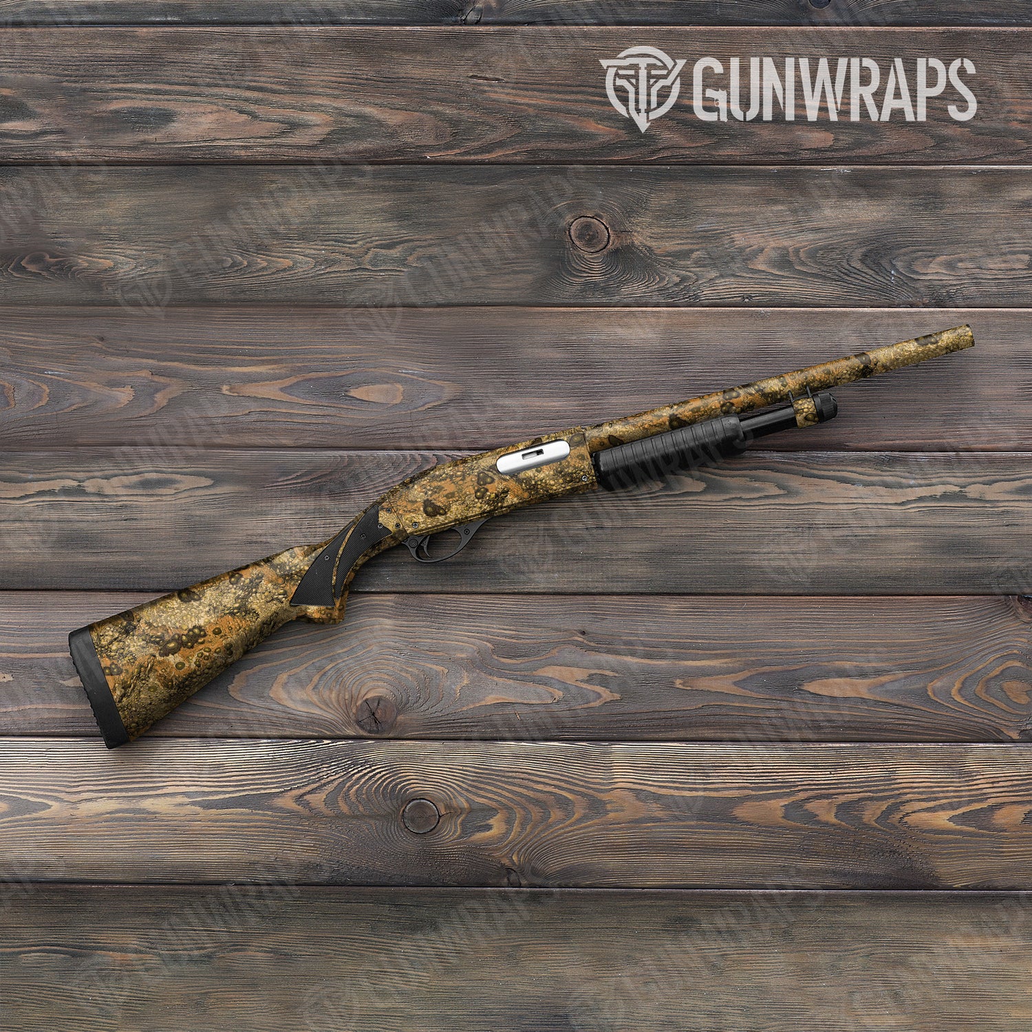 Shotgun Toadaflage Ear Wax Camo Gun Skin Vinyl Wrap