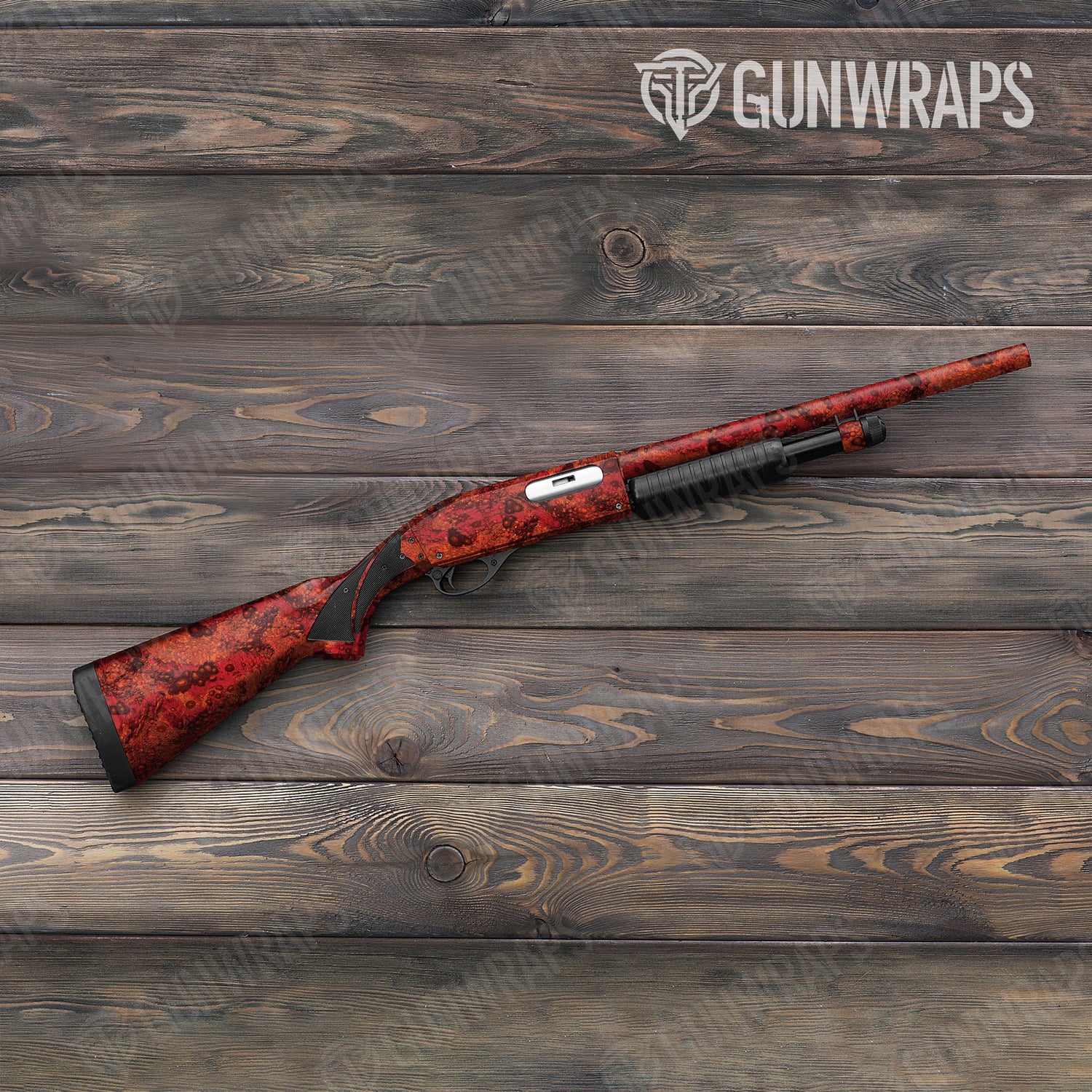 Shotgun Toadaflage Magma Camo Gun Skin Vinyl Wrap