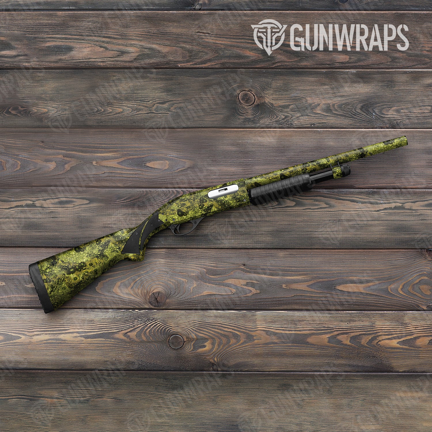 Shotgun Toadaflage Toxic Camo Gun Skin Vinyl Wrap