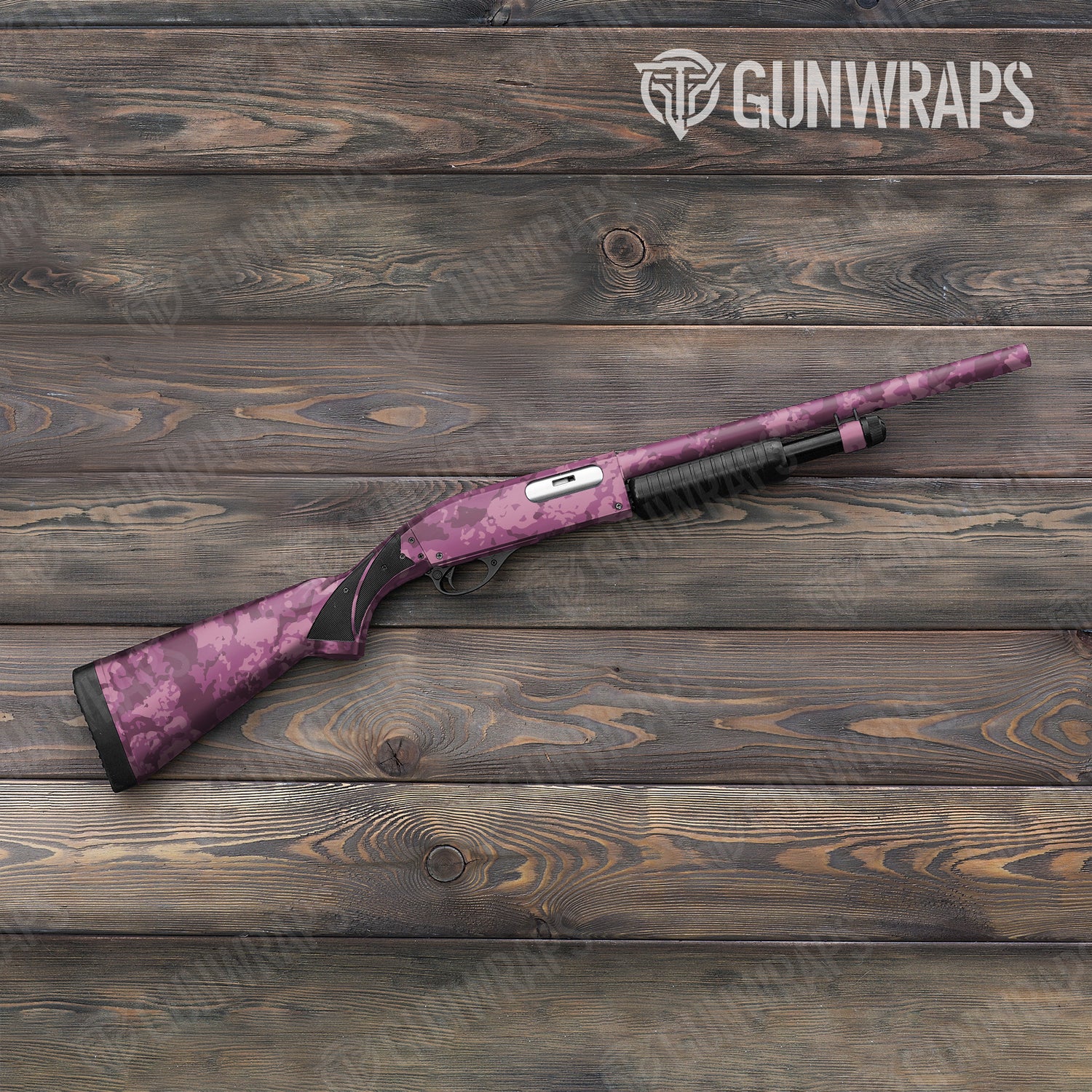 Shotgun Treetop Floral Camo Gun Skin Vinyl Wrap