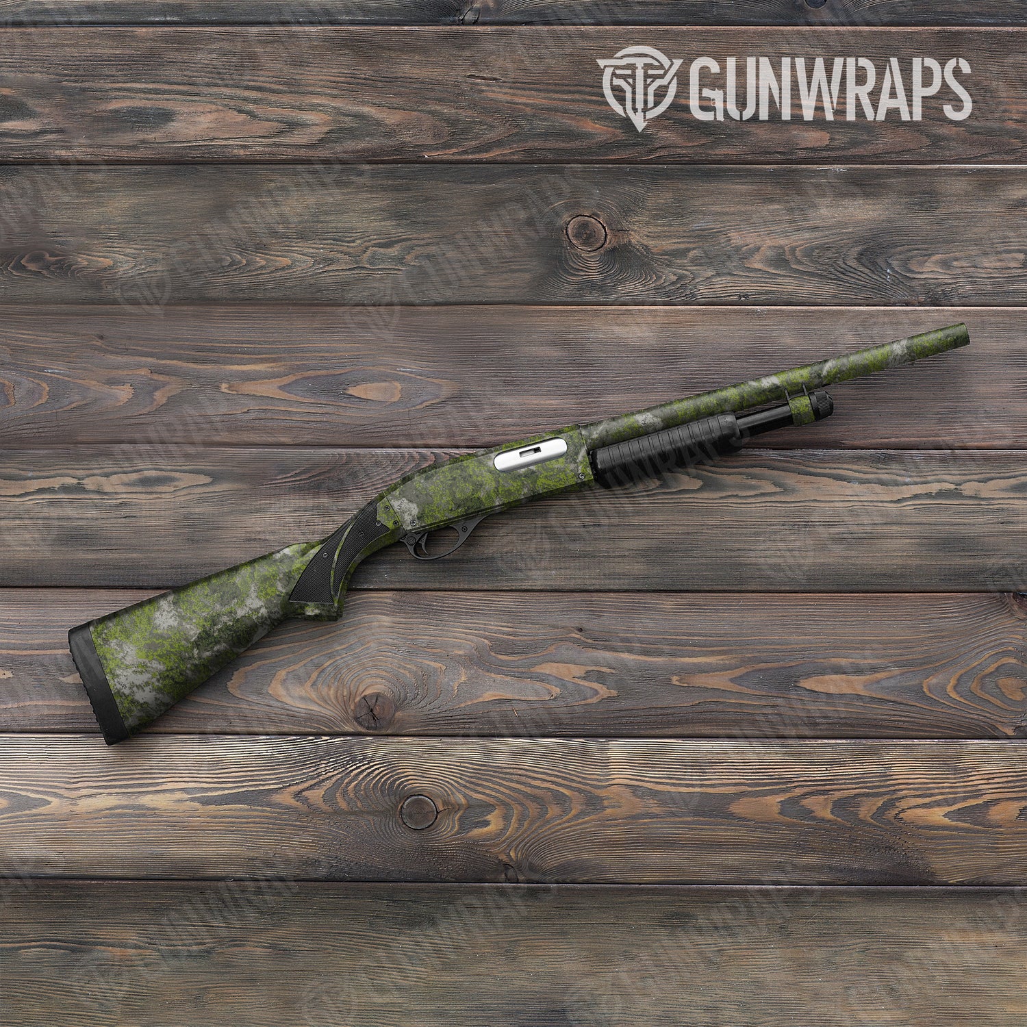 Shotgun Veil Moss Monster Camo Gun Skin Vinyl Wrap