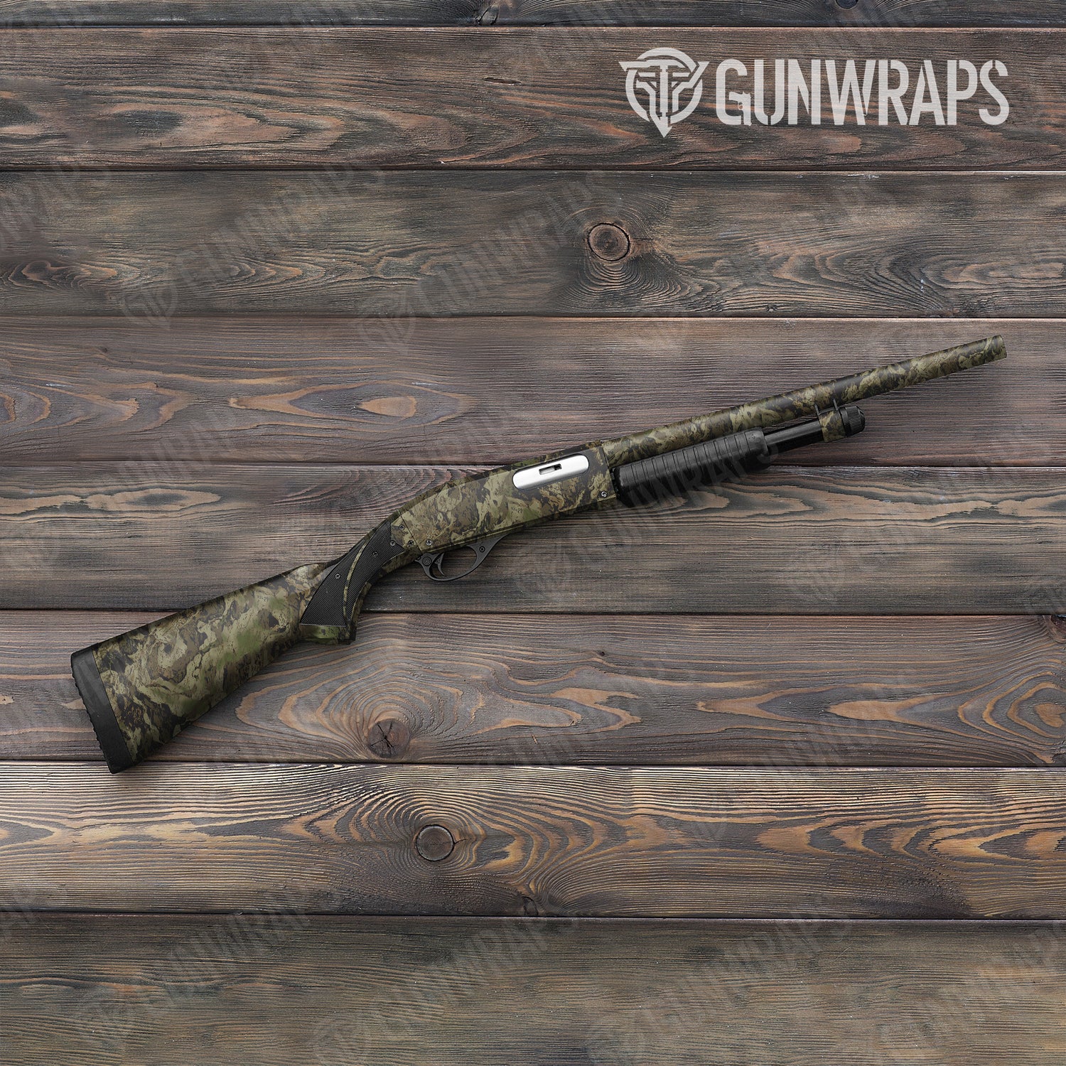 Shotgun Veil Rumba Multi Camo Gun Skin Vinyl Wrap