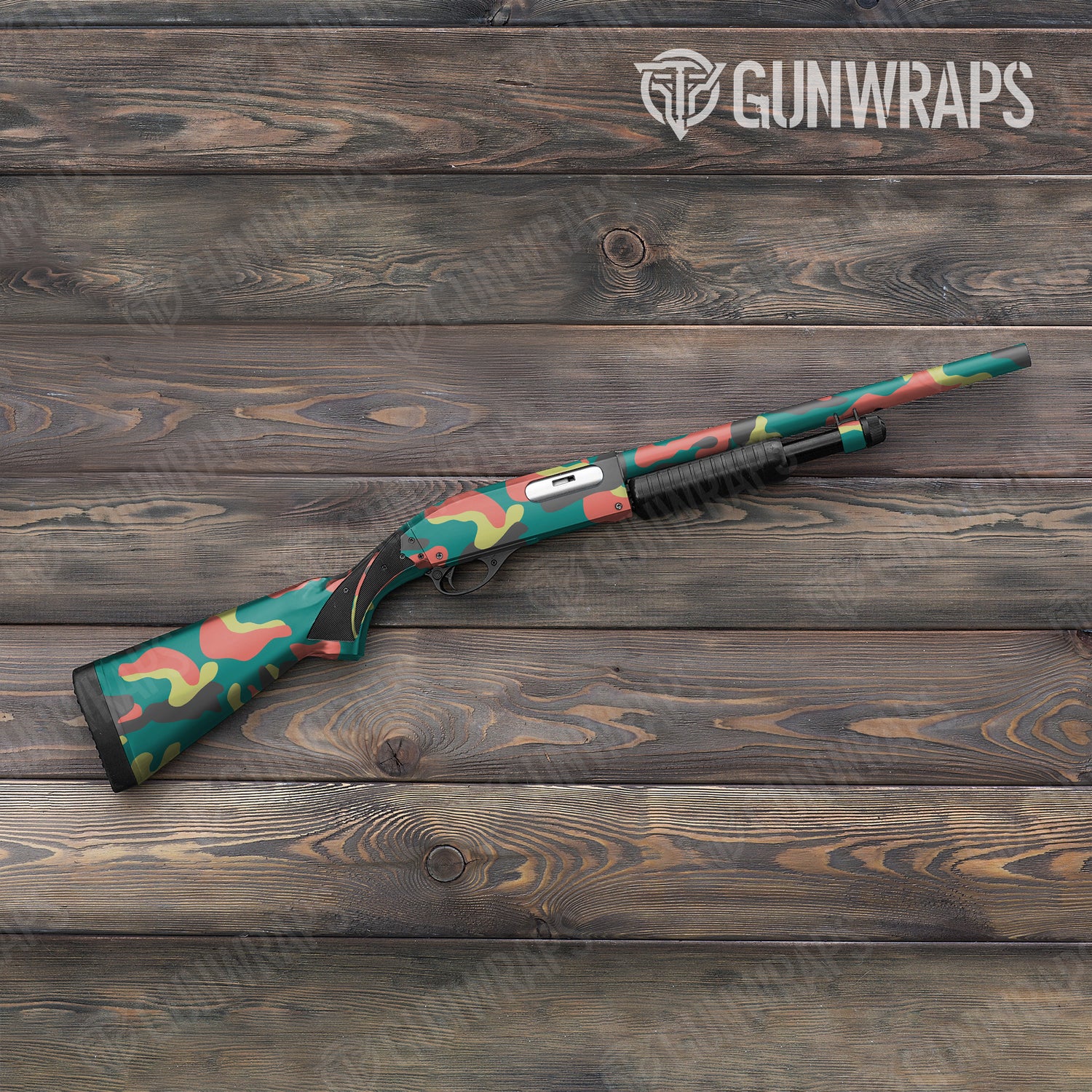 Shotgun Classic XL Fiesta Camo Gun Skin Vinyl Wrap