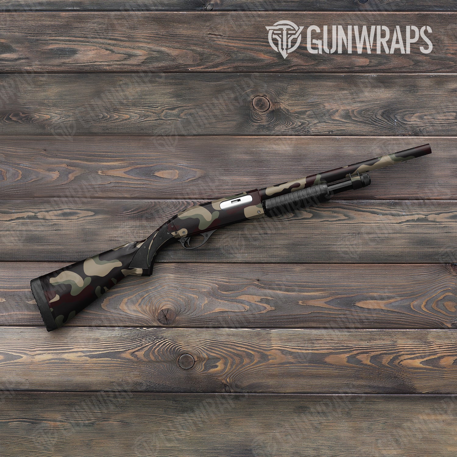 Shotgun Classic XL Militant Blood Camo Gun Skin Vinyl Wrap