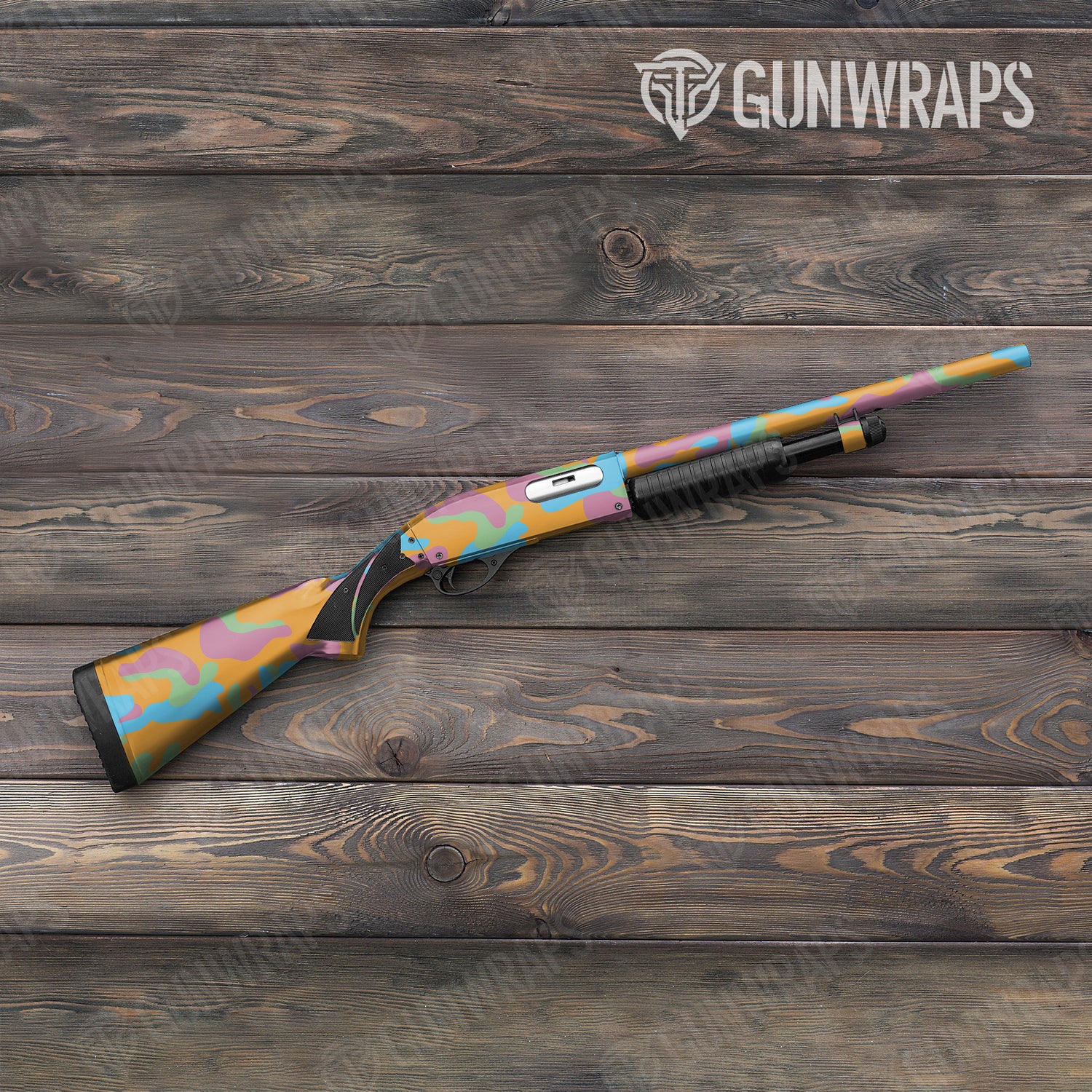 Shotgun Classic XL Sherbert Camo Gun Skin Vinyl Wrap