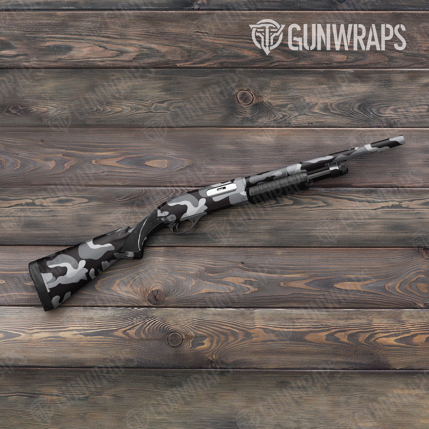 Shotgun Classic XL Urban Night Camo Gun Skin Vinyl Wrap