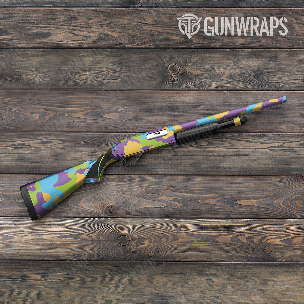 Shotgun Cumulus XL Carnival Camo Gun Skin Vinyl Wrap