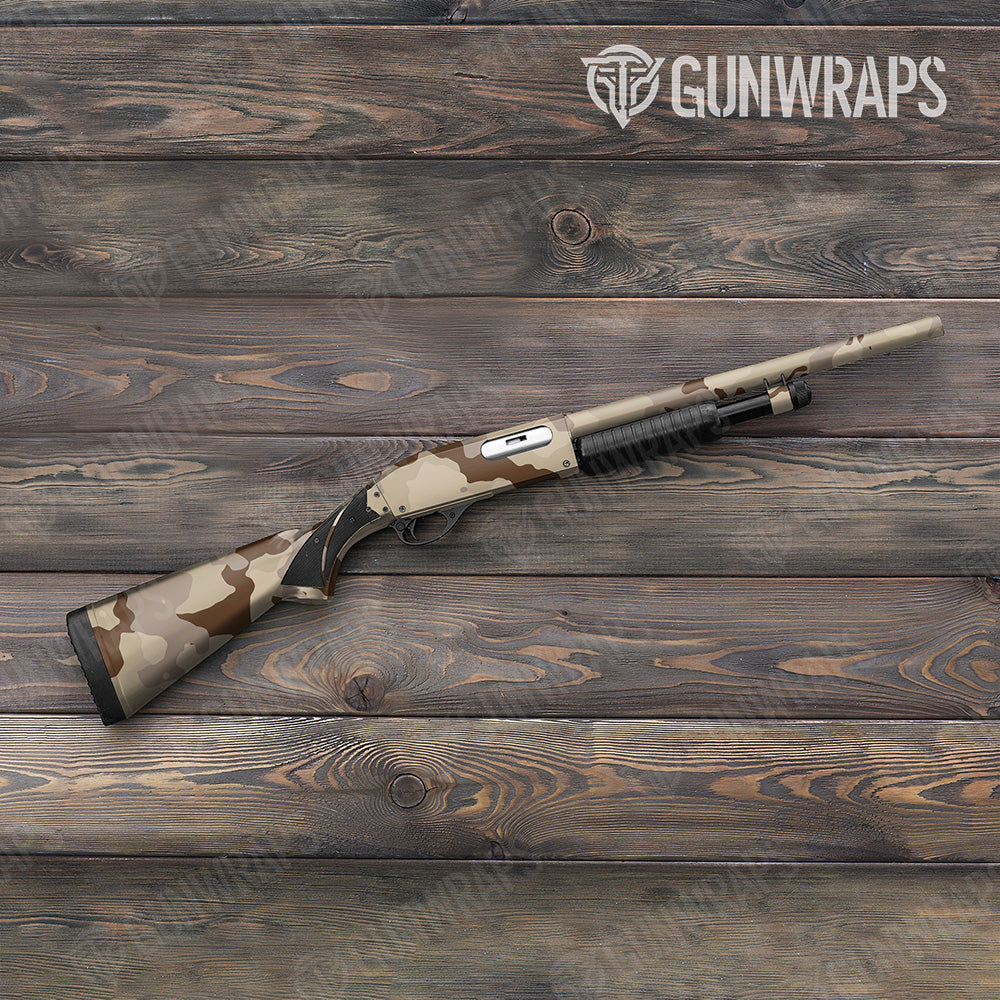 Shotgun Cumulus XL Desert Camo Gun Skin Vinyl Wrap