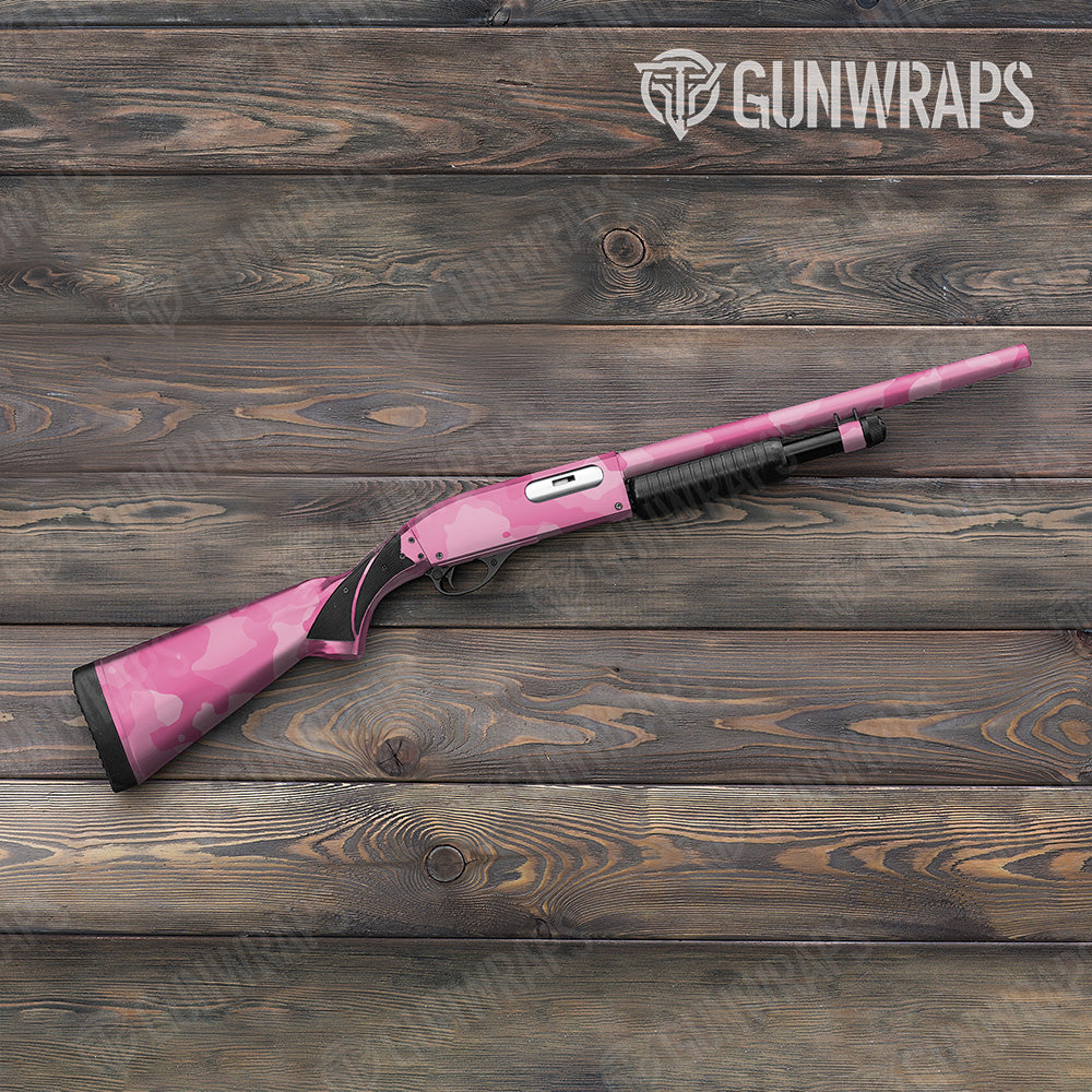 Shotgun Cumulus XL Elite Pink Camo Gun Skin Vinyl Wrap