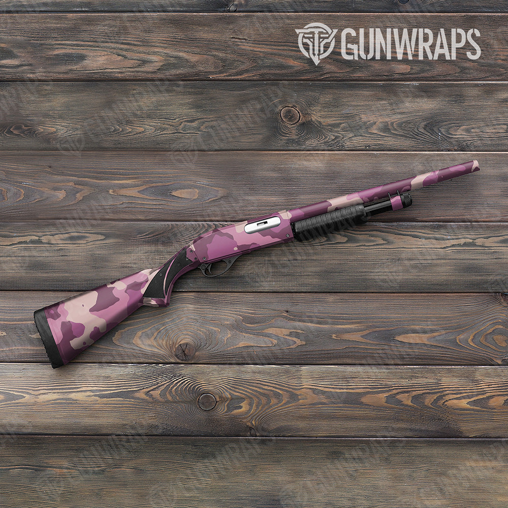 Shotgun Cumulus XL Floral Camo Gun Skin Vinyl Wrap