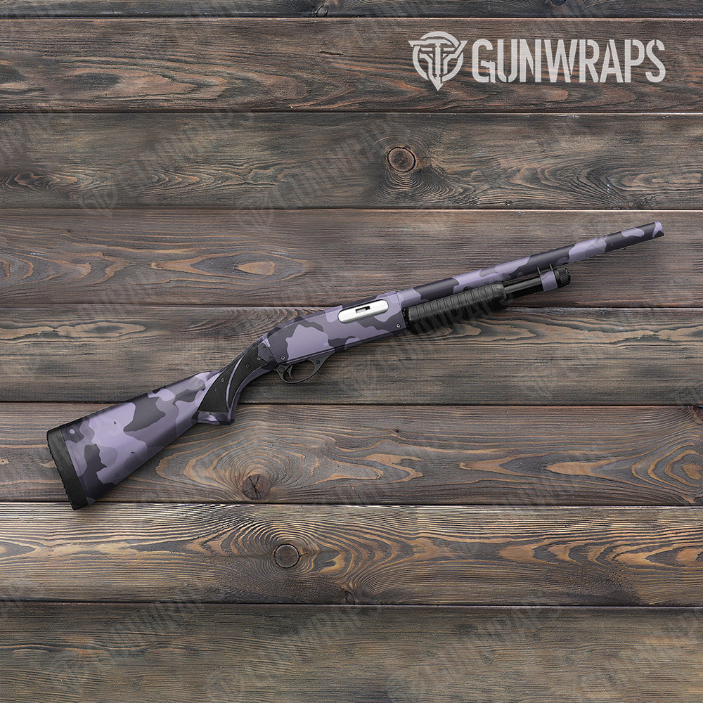 Shotgun Cumulus XL Lilac Camo Gun Skin Vinyl Wrap