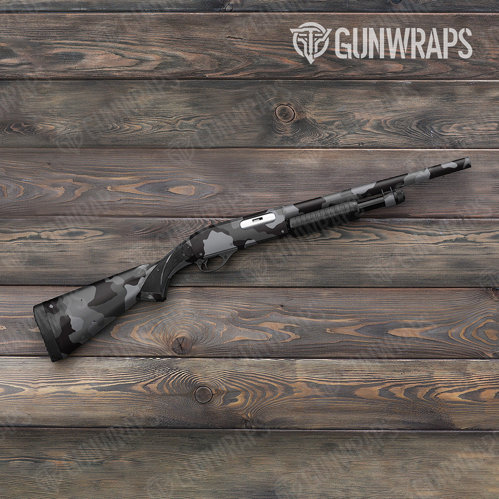 Shotgun Cumulus XL Midnight Camo Gun Skin Vinyl Wrap