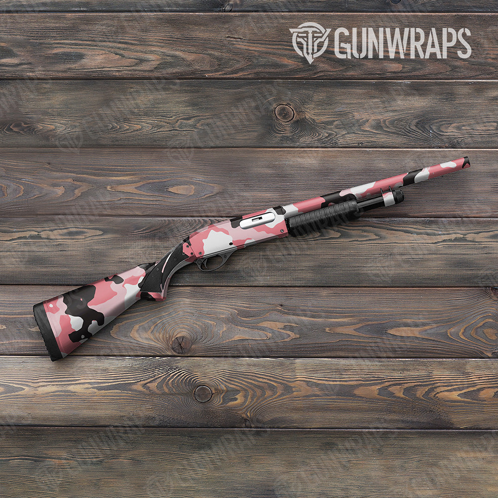 Shotgun Cumulus XL Pink Camo Gun Skin Vinyl Wrap