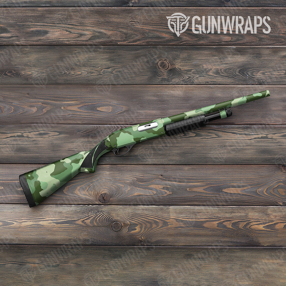 Shotgun Cumulus XL Pistachio Camo Gun Skin Vinyl Wrap