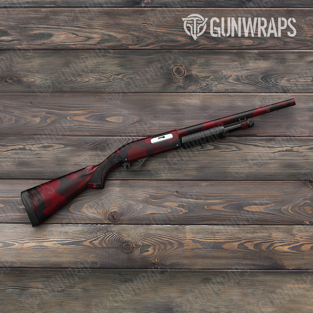 Shotgun Cumulus XL Vampire Red Camo Gun Skin Vinyl Wrap