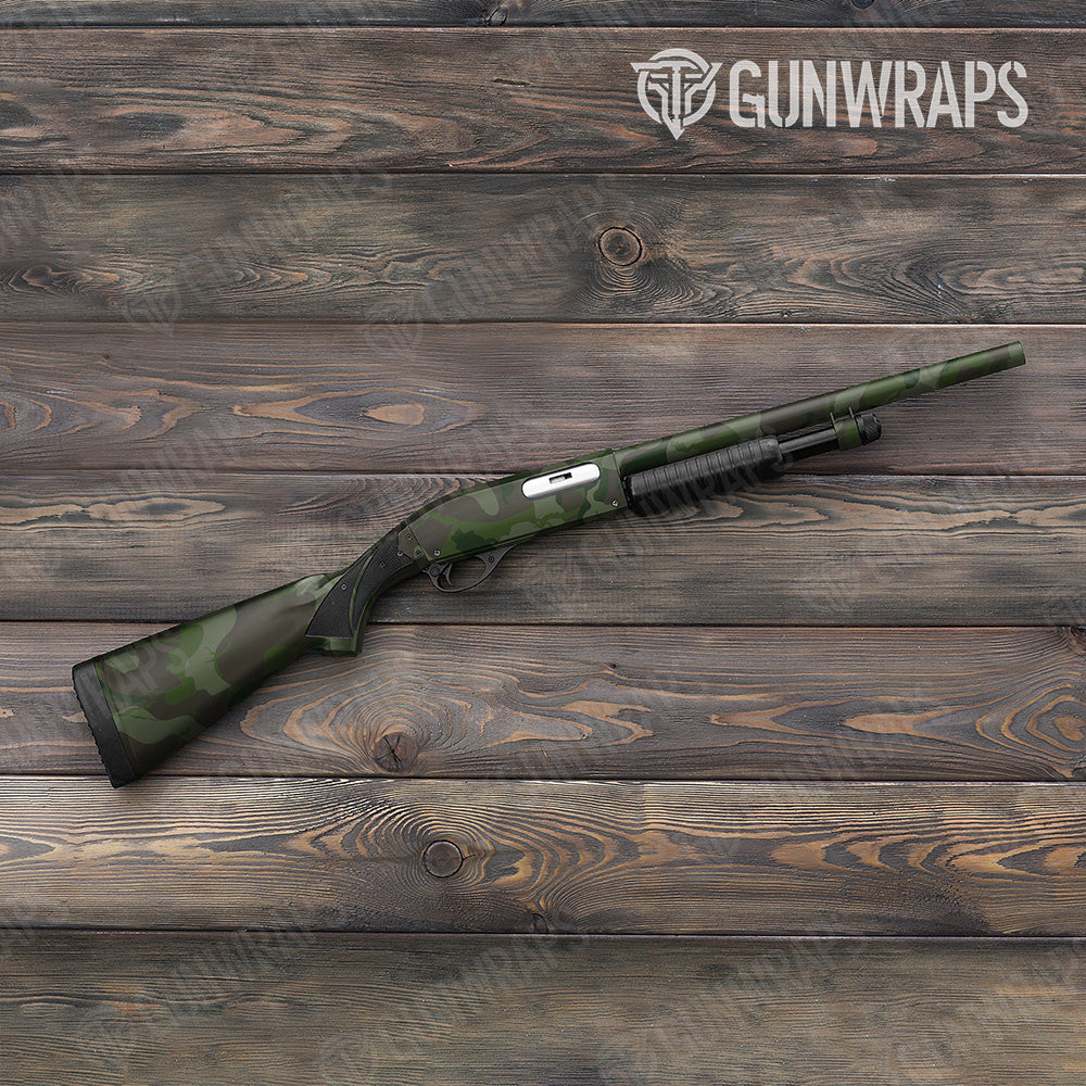 Shotgun Ragged XL Army Camo Gun Skin Vinyl Wrap