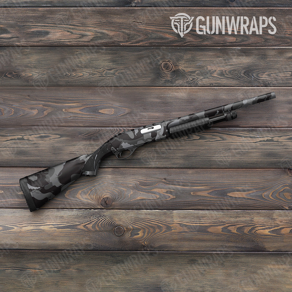 Shotgun Ragged XL Militant Blood Camo Gun Skin Vinyl Wrap