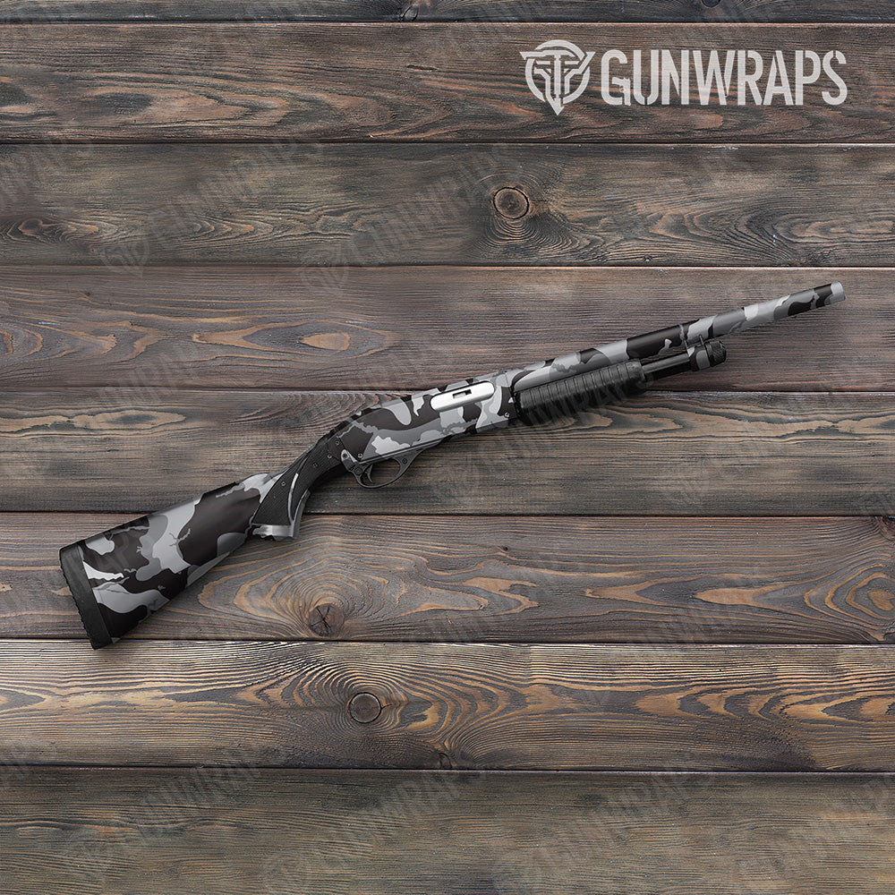 Shotgun Ragged XL Urban Night Camo Gun Skin Vinyl Wrap