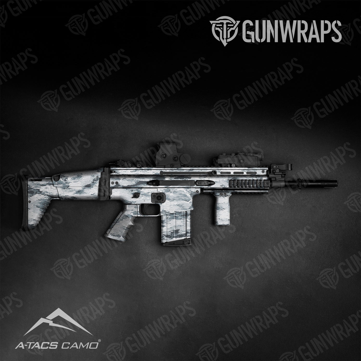 Tactical A-TACS At-X Gun Skin Vinyl Wrap