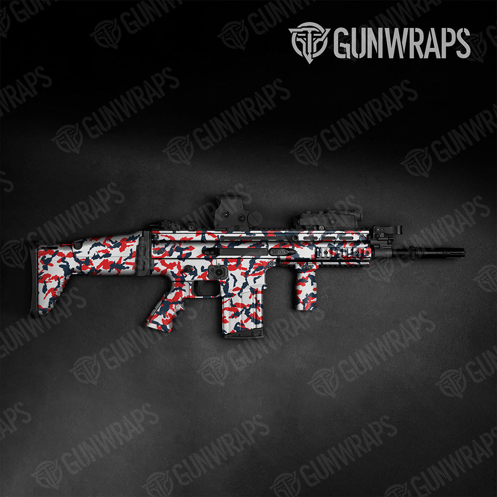 Tactical Erratic America Camo Gun Skin Vinyl Wrap