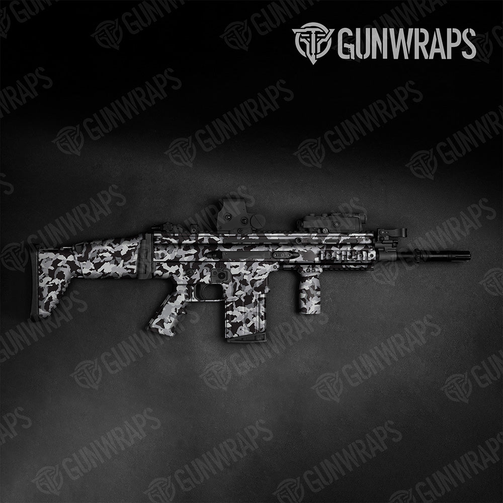 Tactical Erratic Urban Night Camo Gun Skin Vinyl Wrap