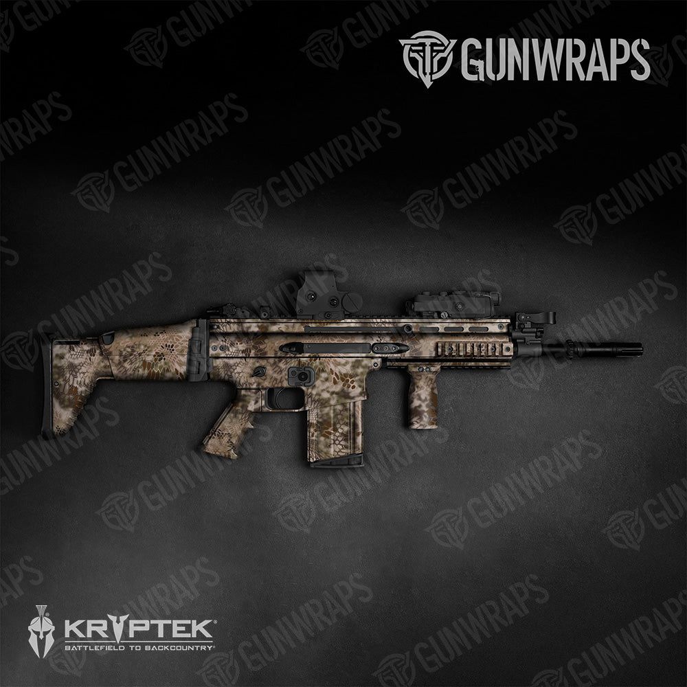 Tactical Kryptek Highlander Camo Gun Skin Vinyl Wrap