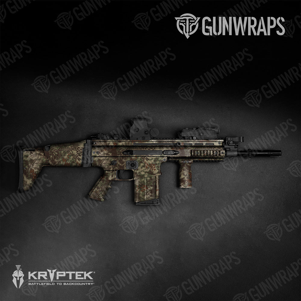 Tactical Kryptek Mandrake Camo Gun Skin Vinyl Wrap