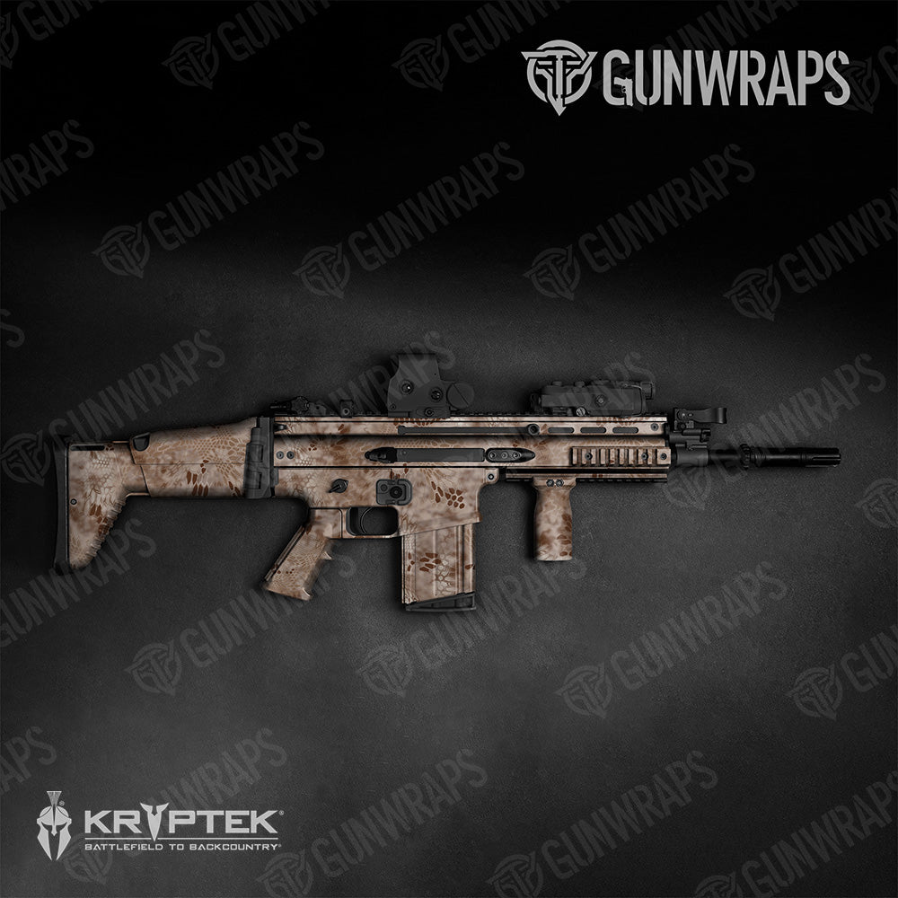 Tactical Kryptek Nomad Camo Gun Skin Vinyl Wrap