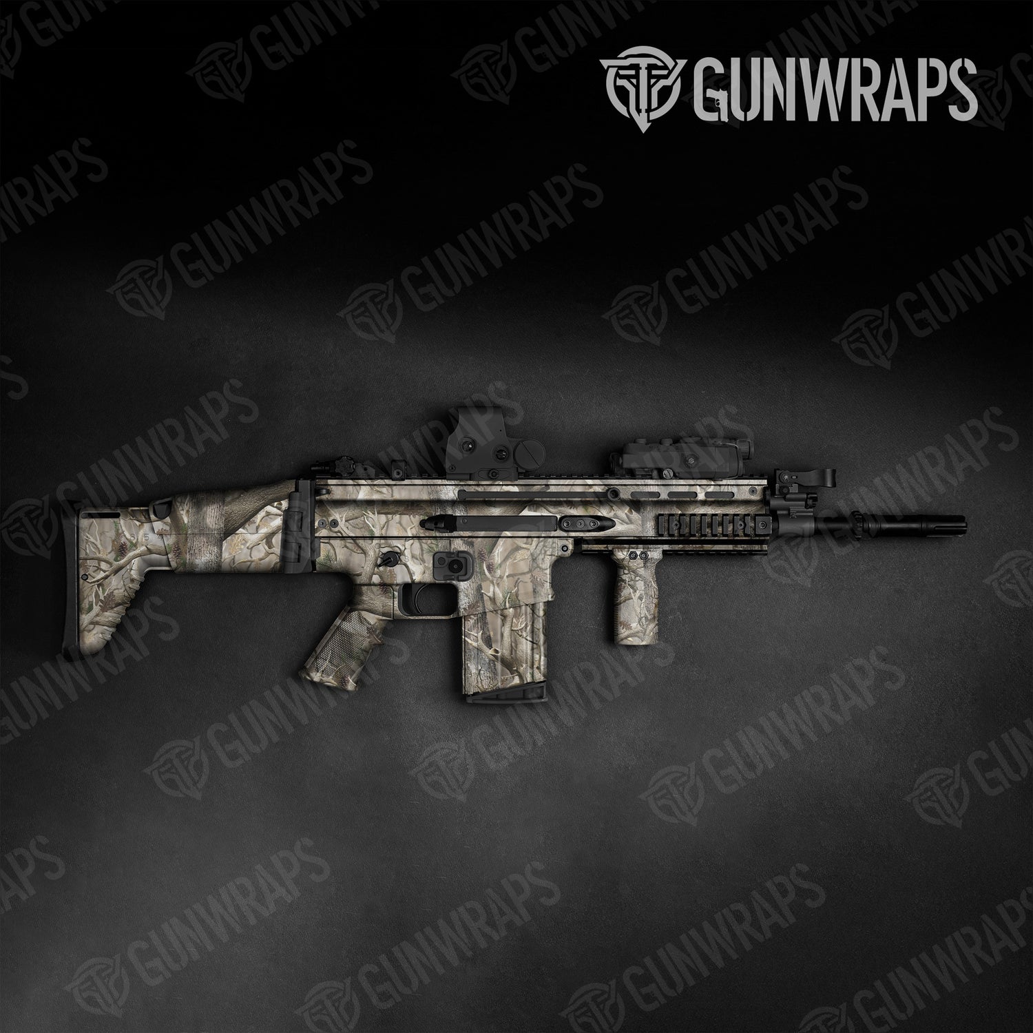 Tactical Nature Lifeless Woods Camo Gun Skin Vinyl Wrap