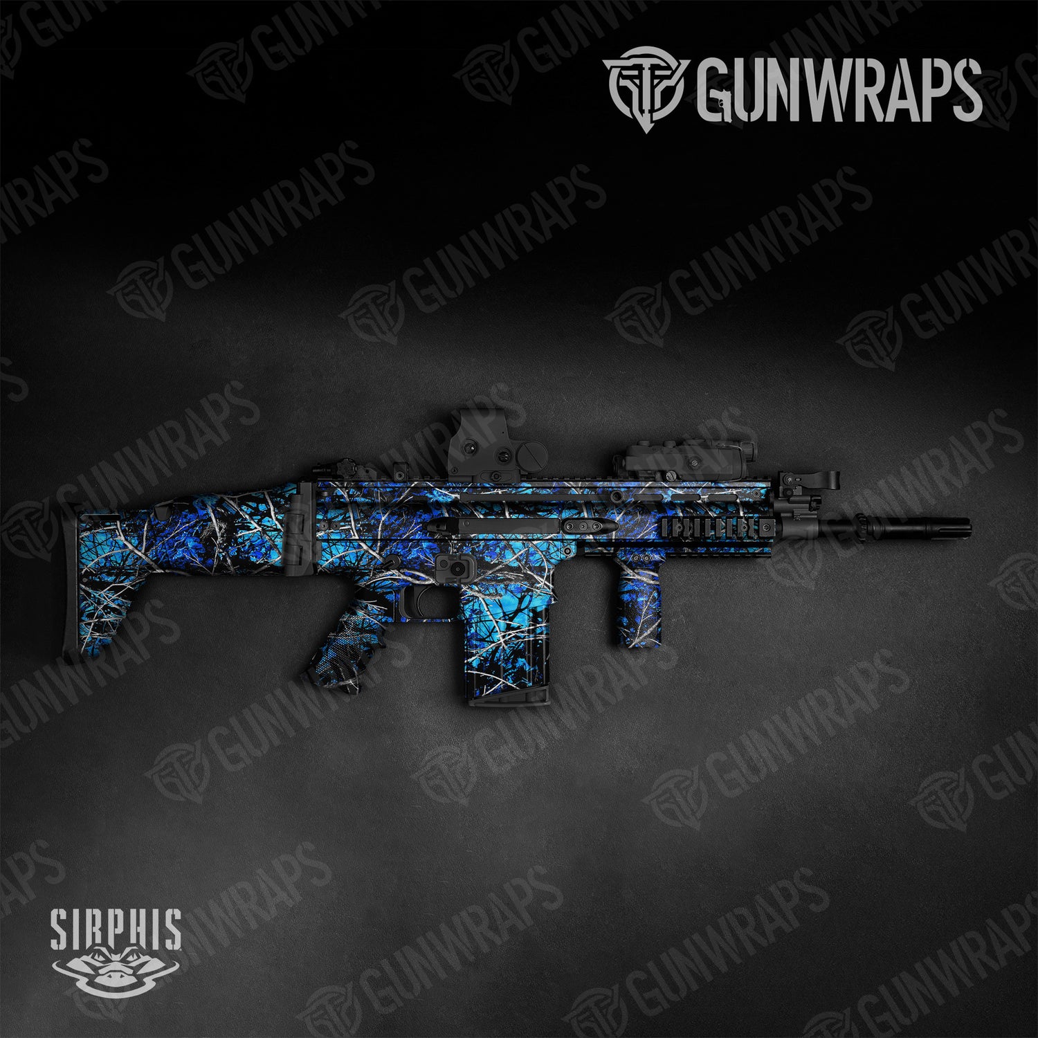 Tactical Sirphis Undertow Camo Gun Skin Vinyl Wrap