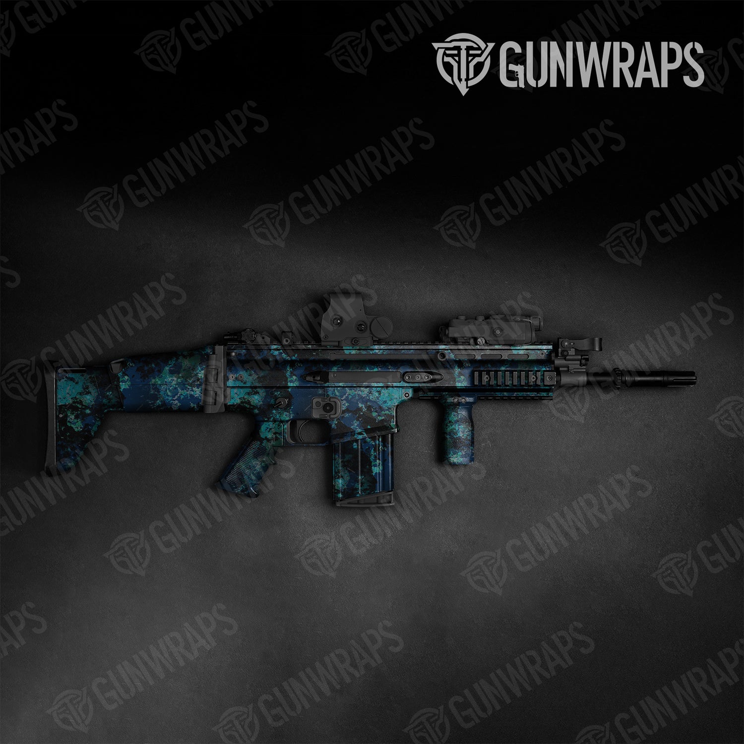 Tactical Substrate Shipwreck Camo Gun Skin Vinyl Wrap