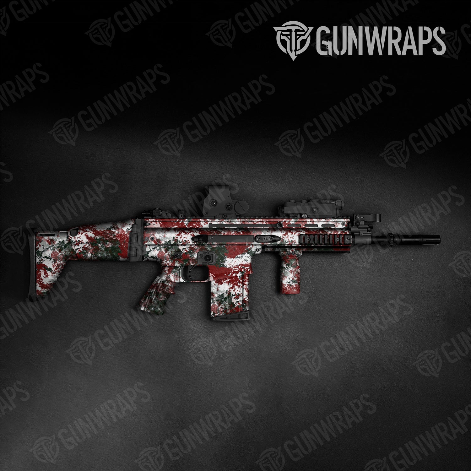 Tactical Substrate Sleighride Camo Gun Skin Vinyl Wrap